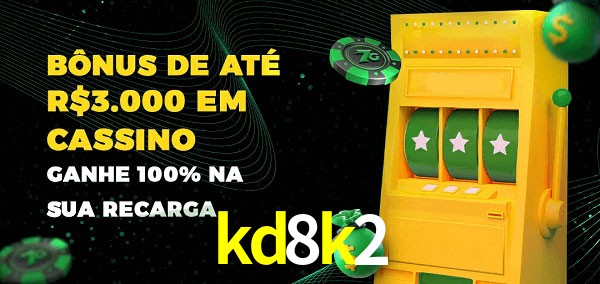 kd8k2 melhor bônus de depósito