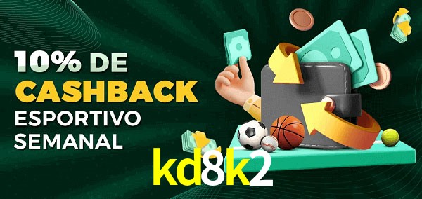 10% de bônus de cashback na kd8k2